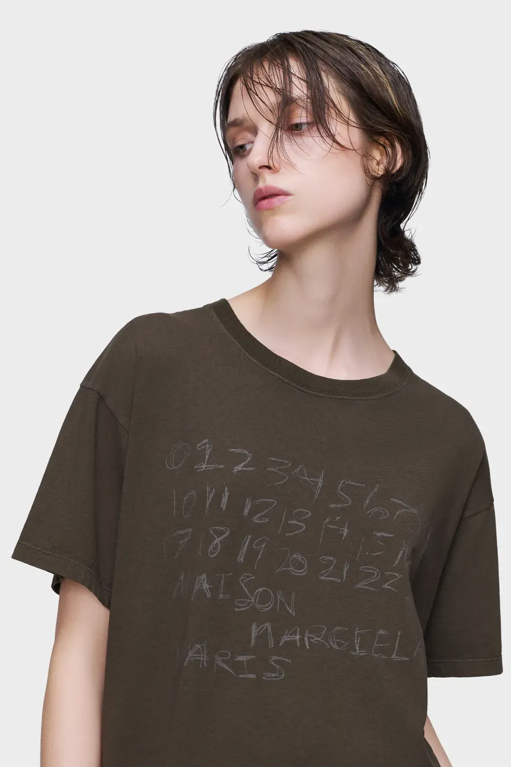 Numerical Cotton T-Shirt