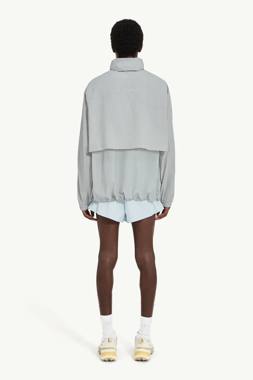 Nylon Windbreaker Jacket