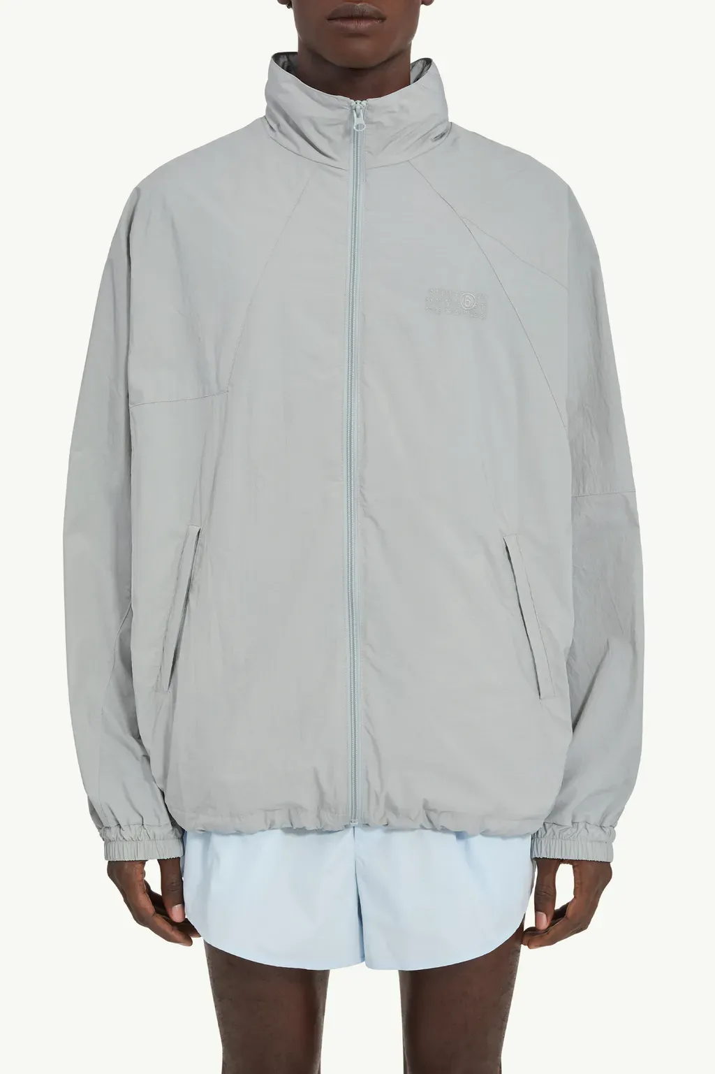 Nylon Windbreaker Jacket