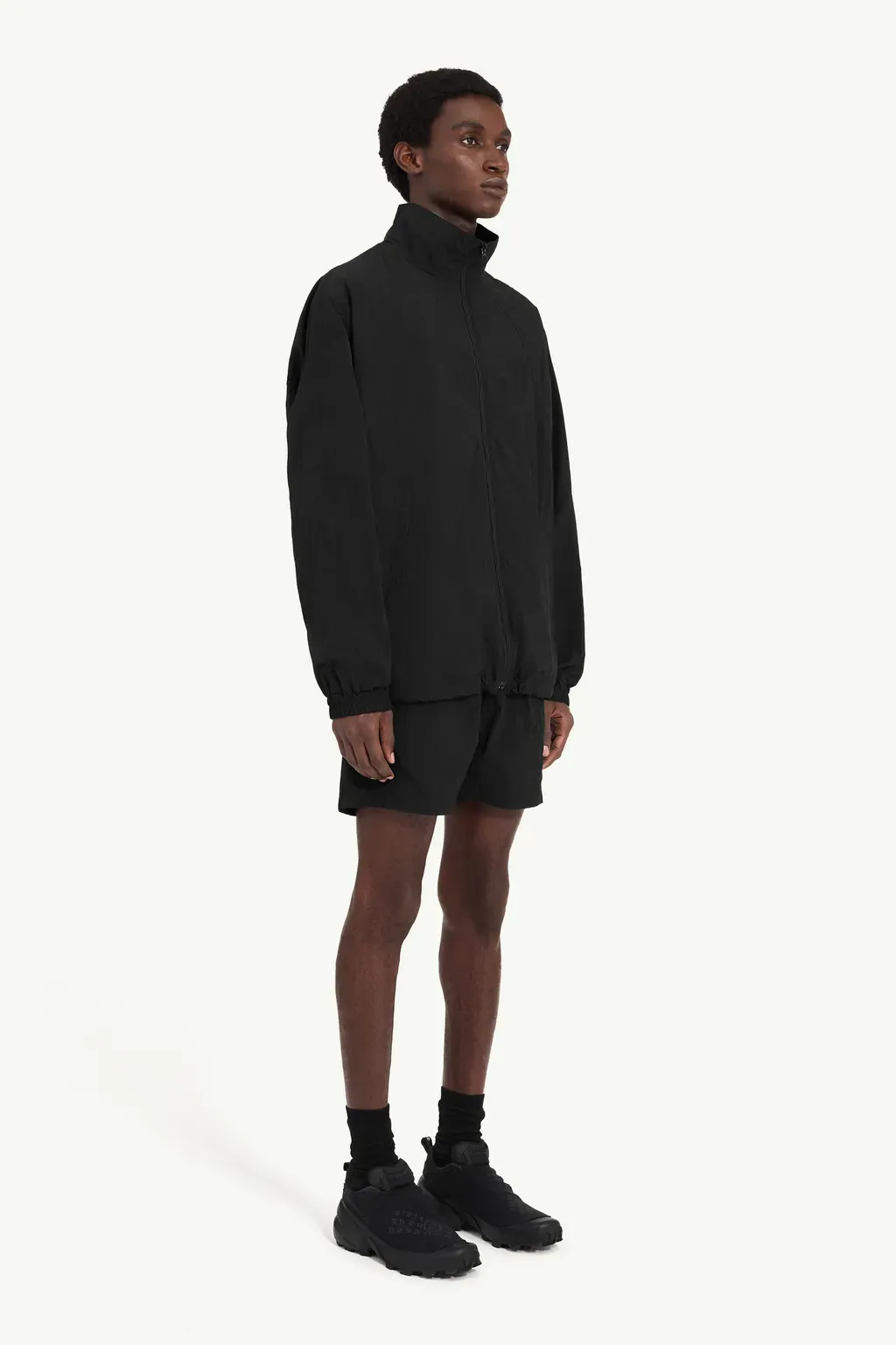 Nylon Windbreaker Jacket