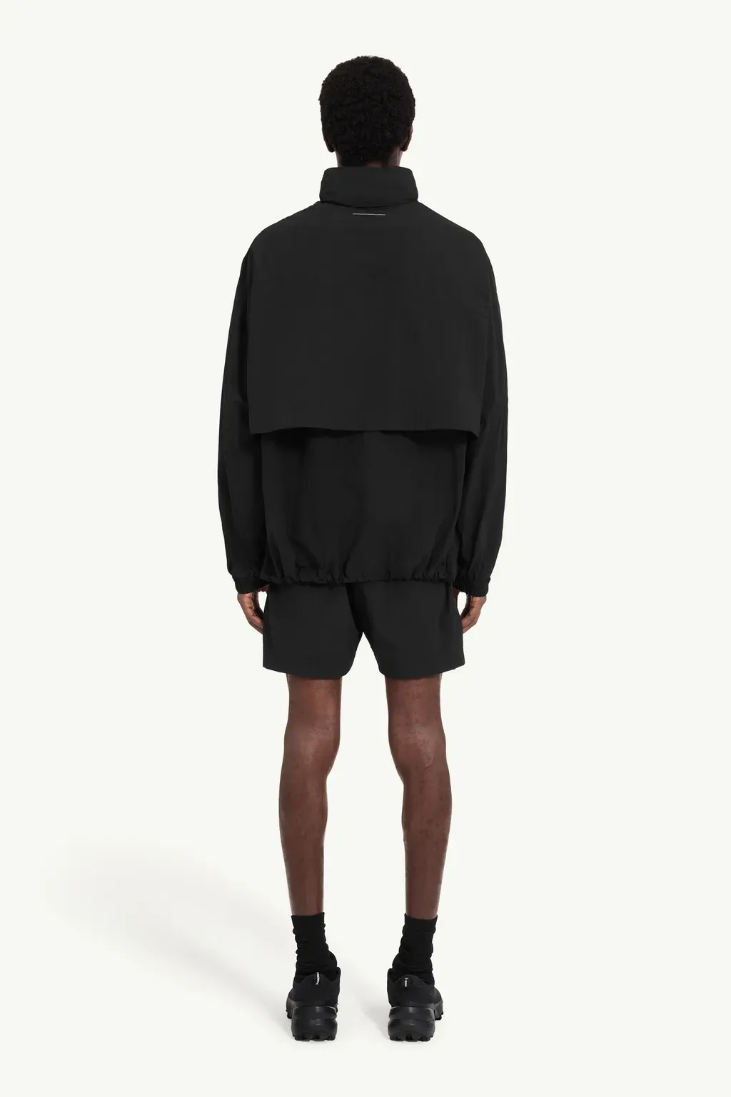 Nylon Windbreaker Jacket