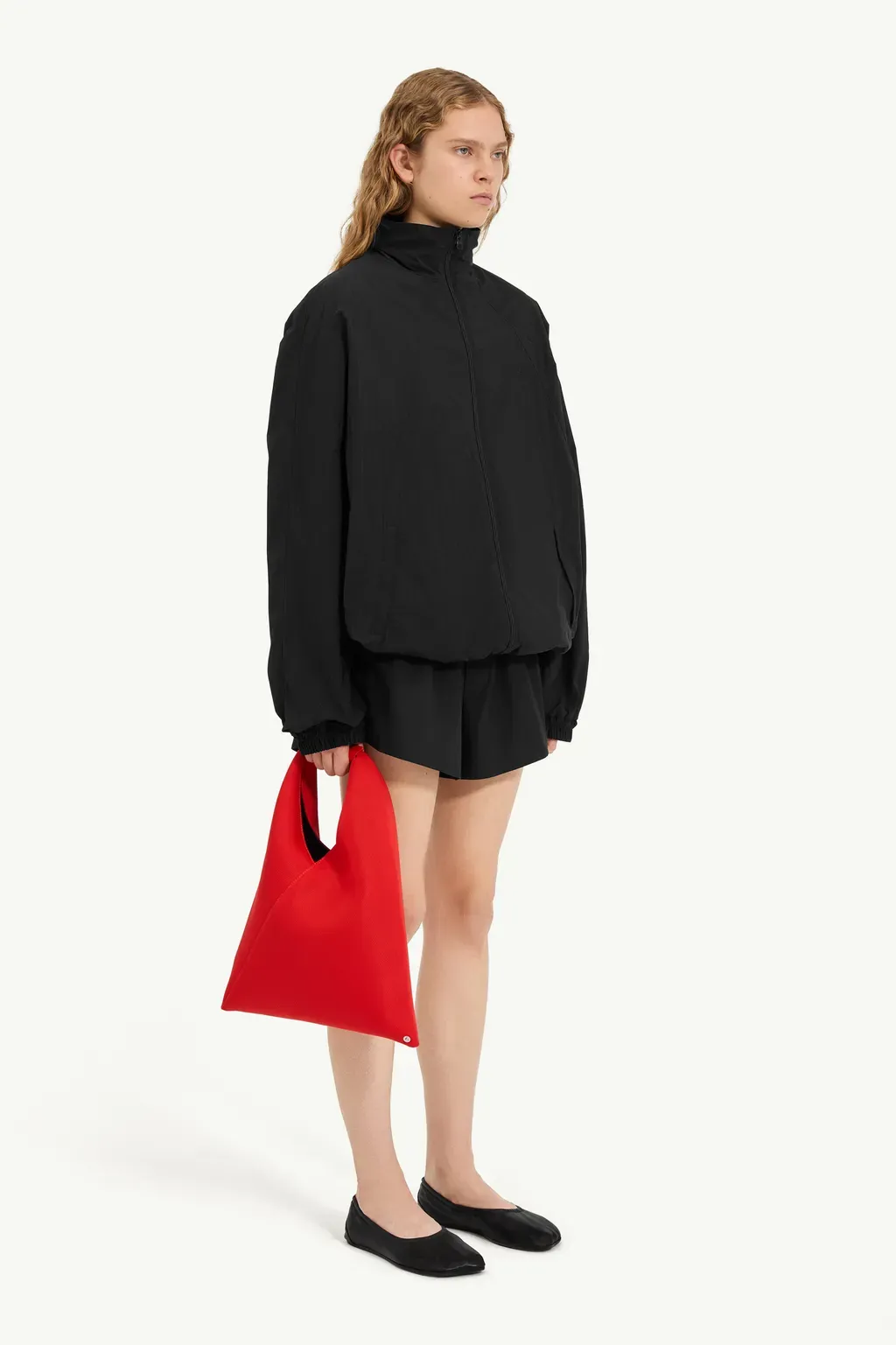 Nylon Windbreaker Jacket