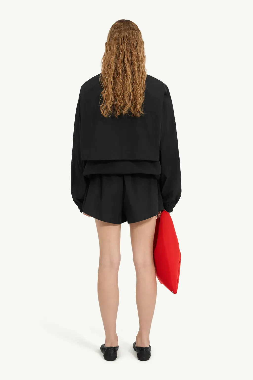 Nylon Windbreaker Jacket