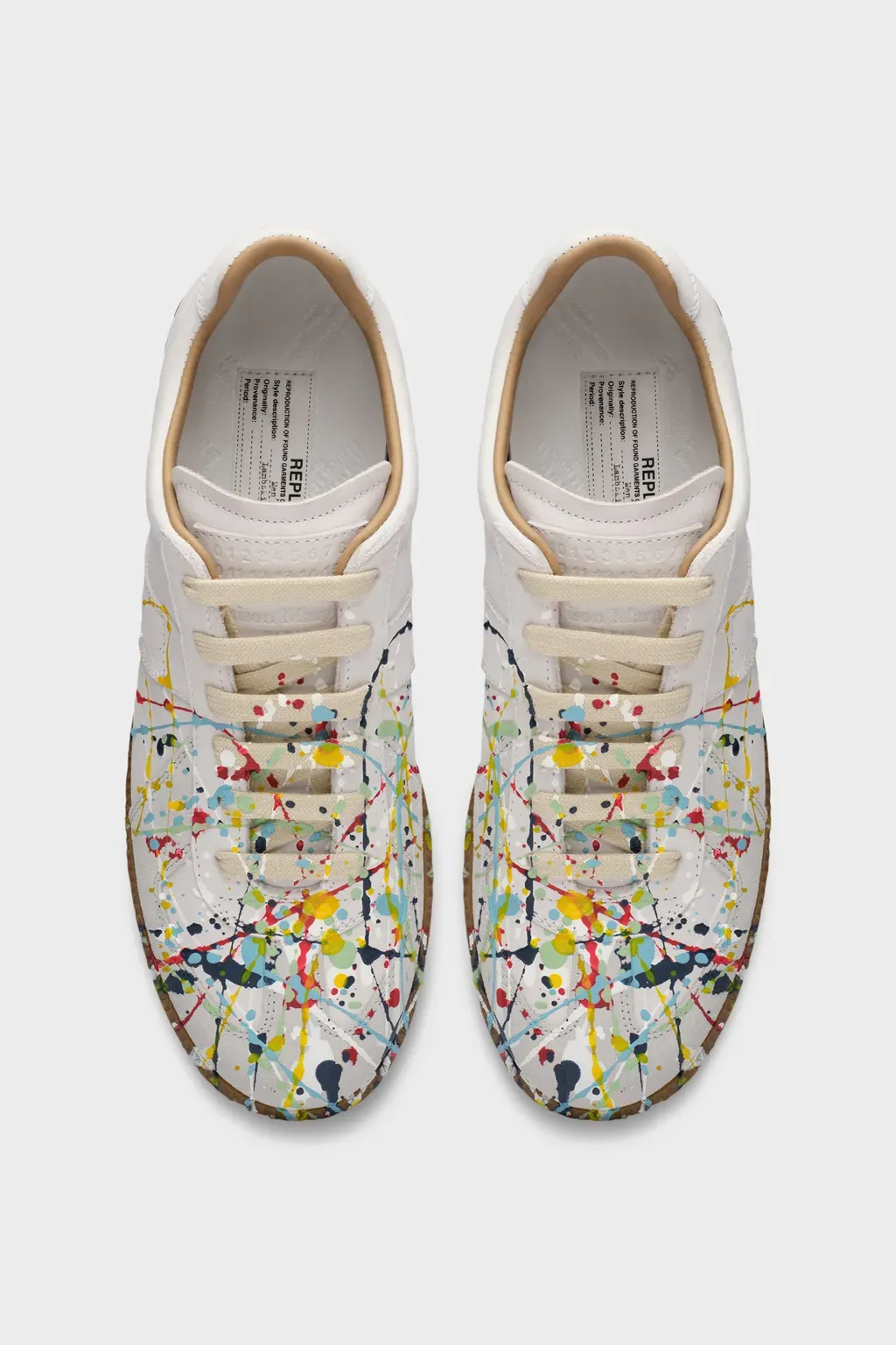 Paint Splatter Replica Sneakers