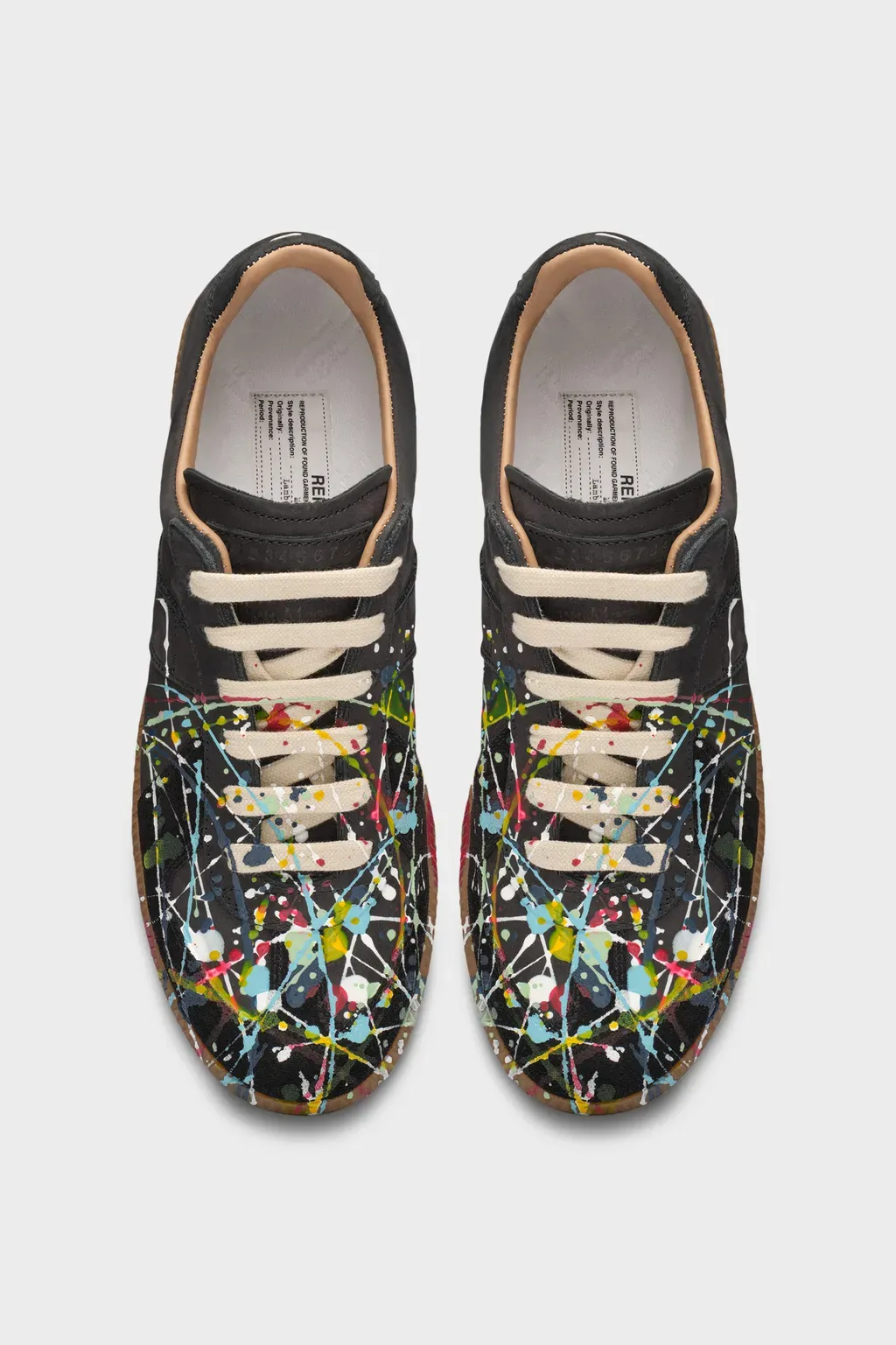 Paint Splatter Replica Sneakers