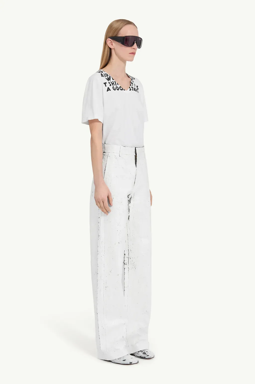 Painted Tailored Trousers