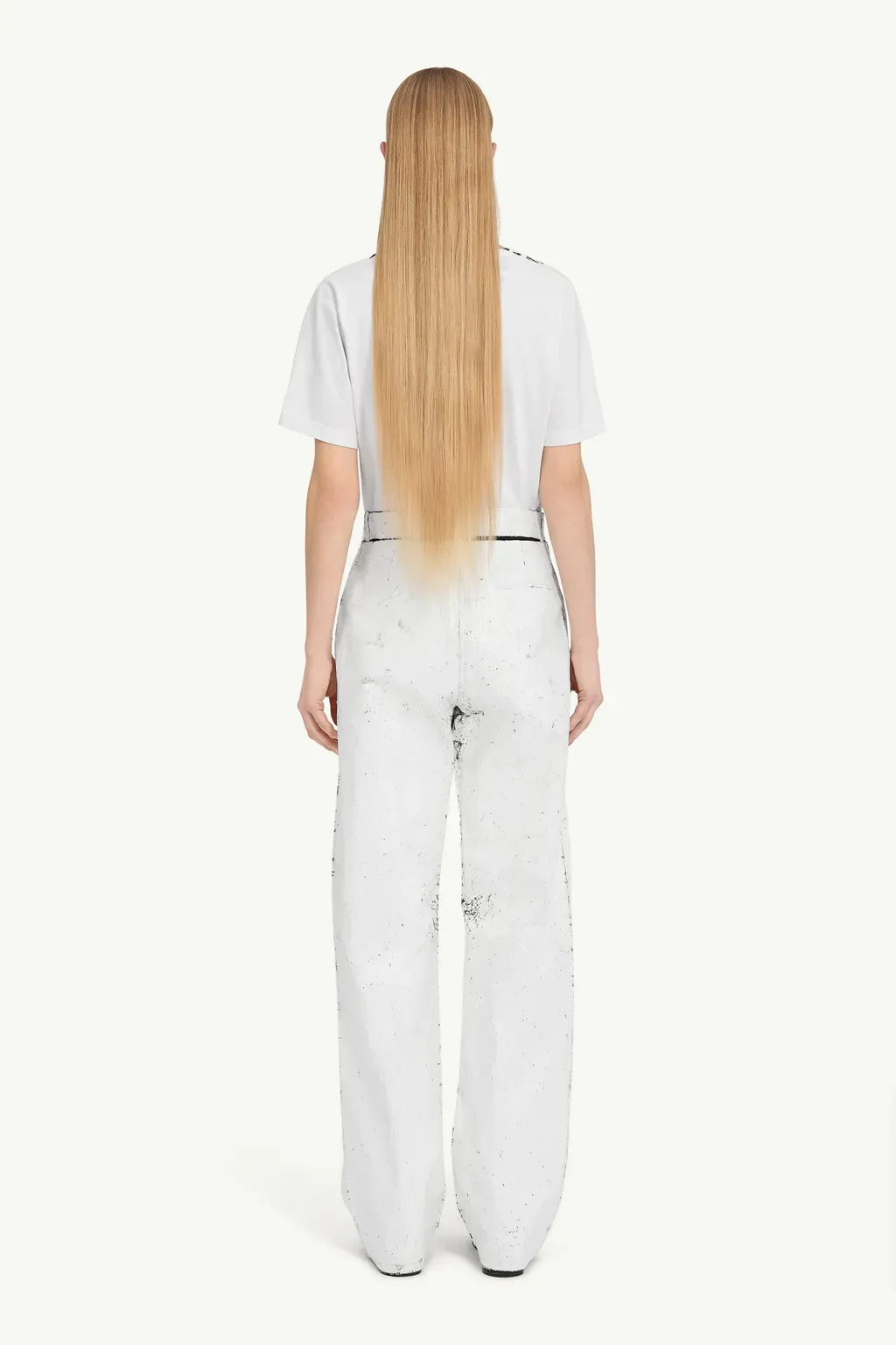 Painted Tailored Trousers