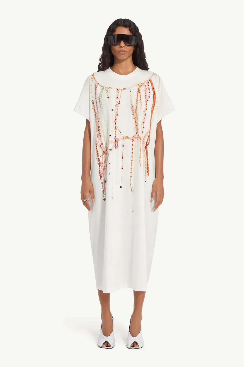 Pearl Jersey Dress