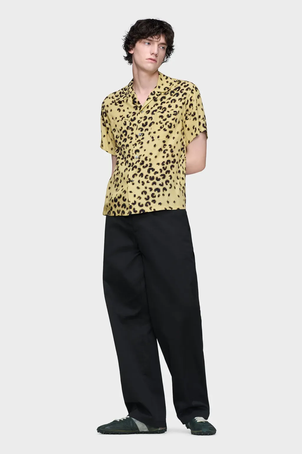 Pixel Leopard Shirt