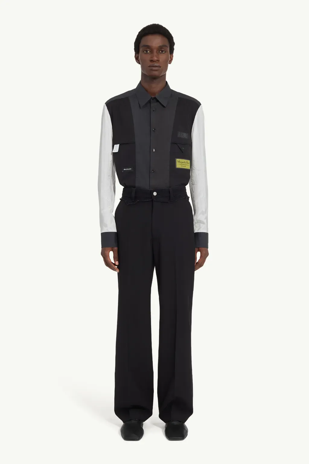 Replaced Waist Wool Trousers
