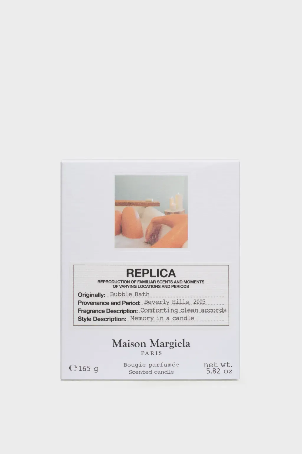 Replica Bubble Bath Candle