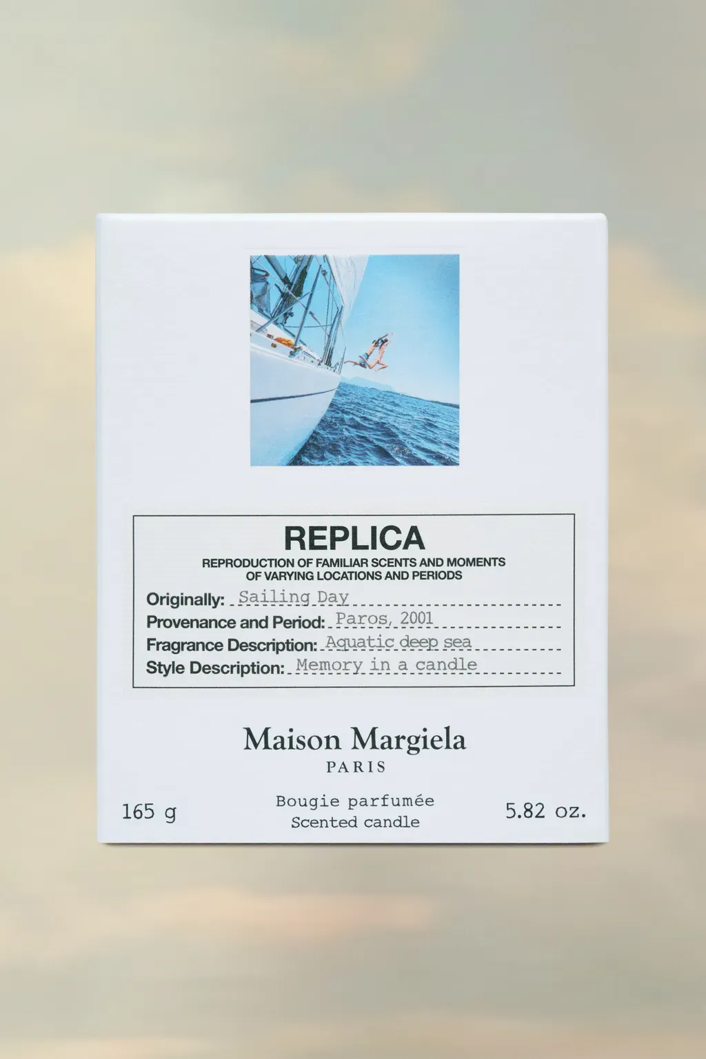 Replica Sailing Day Candle