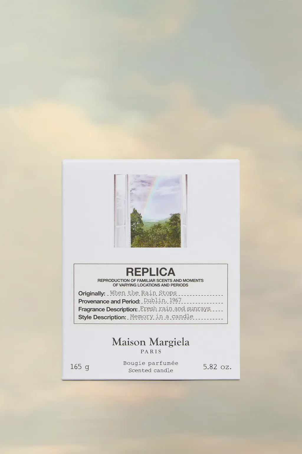 Replica When The Rain Stops Candle