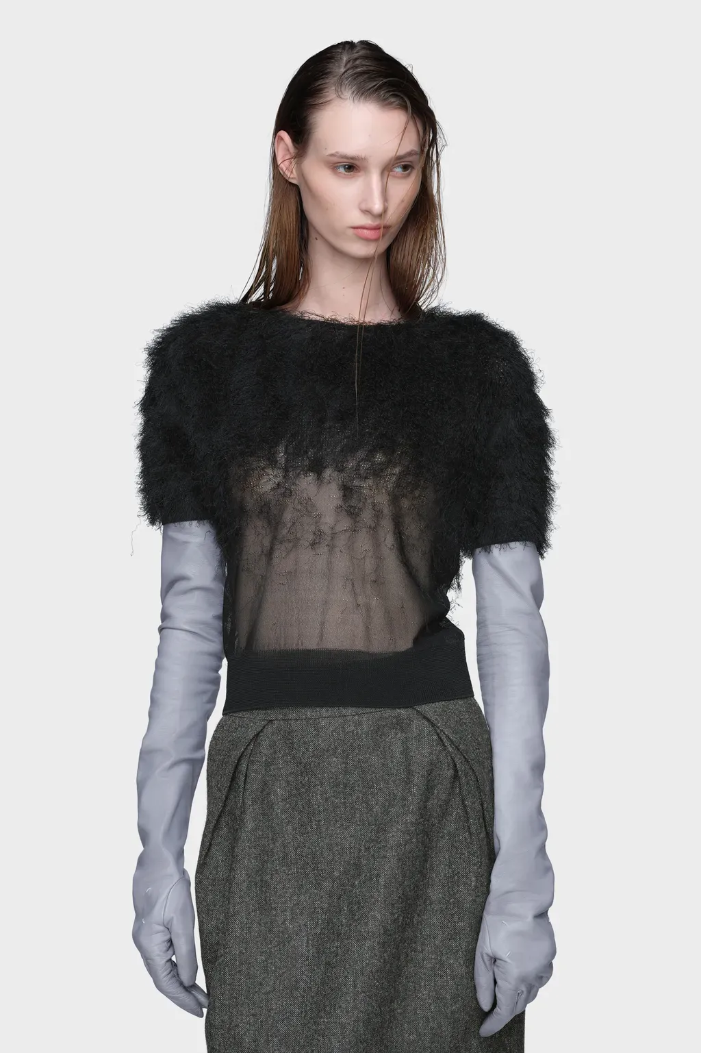 Retrograde Silk Knit Top