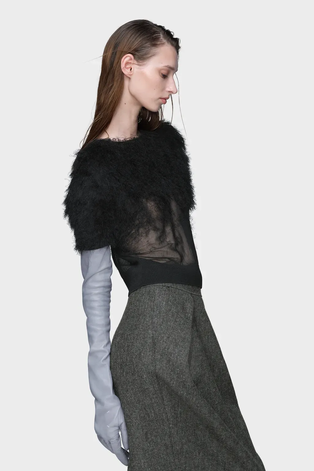 Retrograde Silk Knit Top