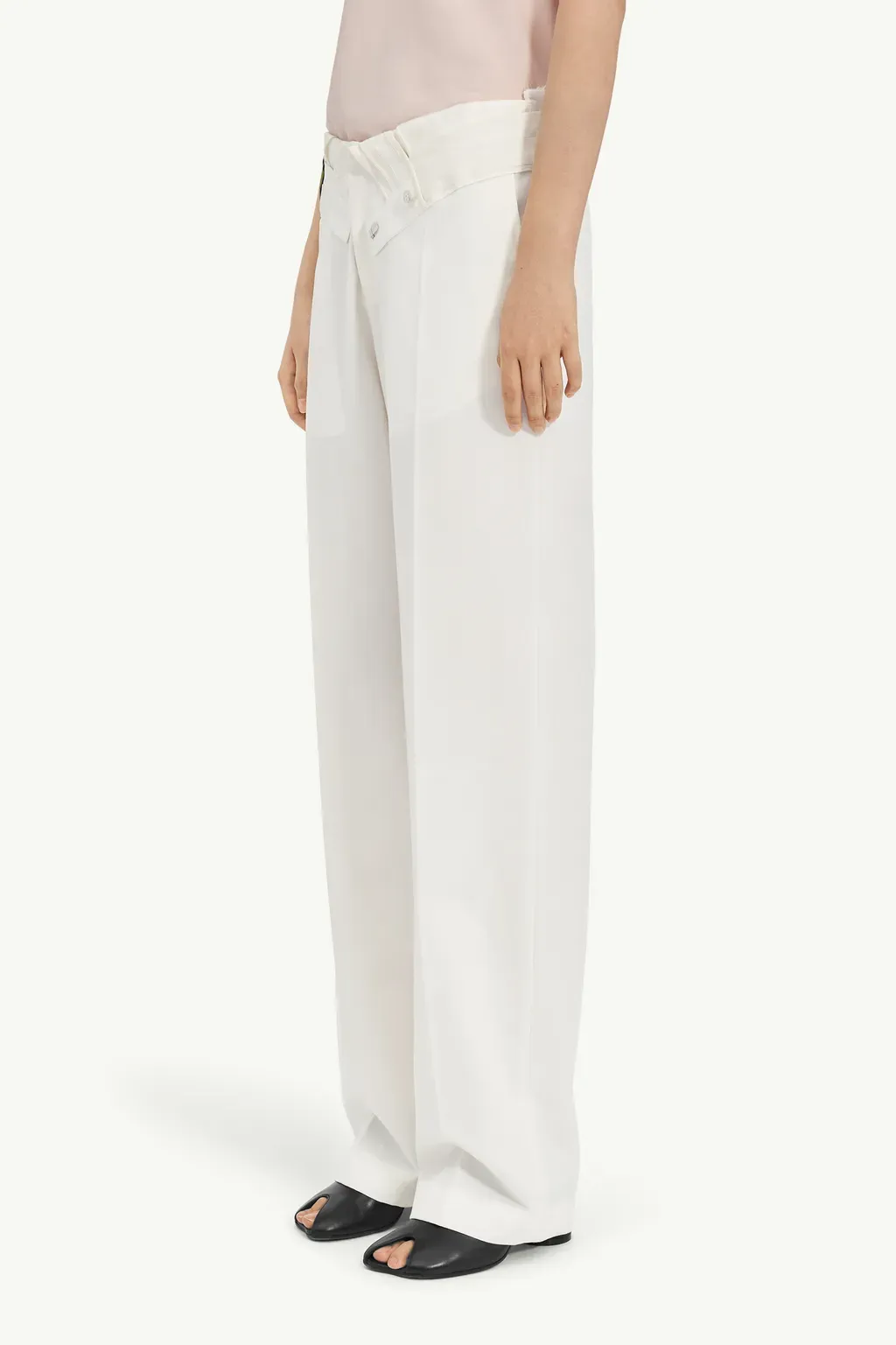 Reverse Waistband Trousers