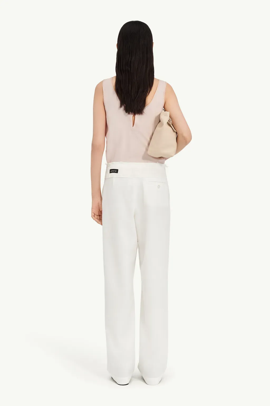 Reverse Waistband Trousers