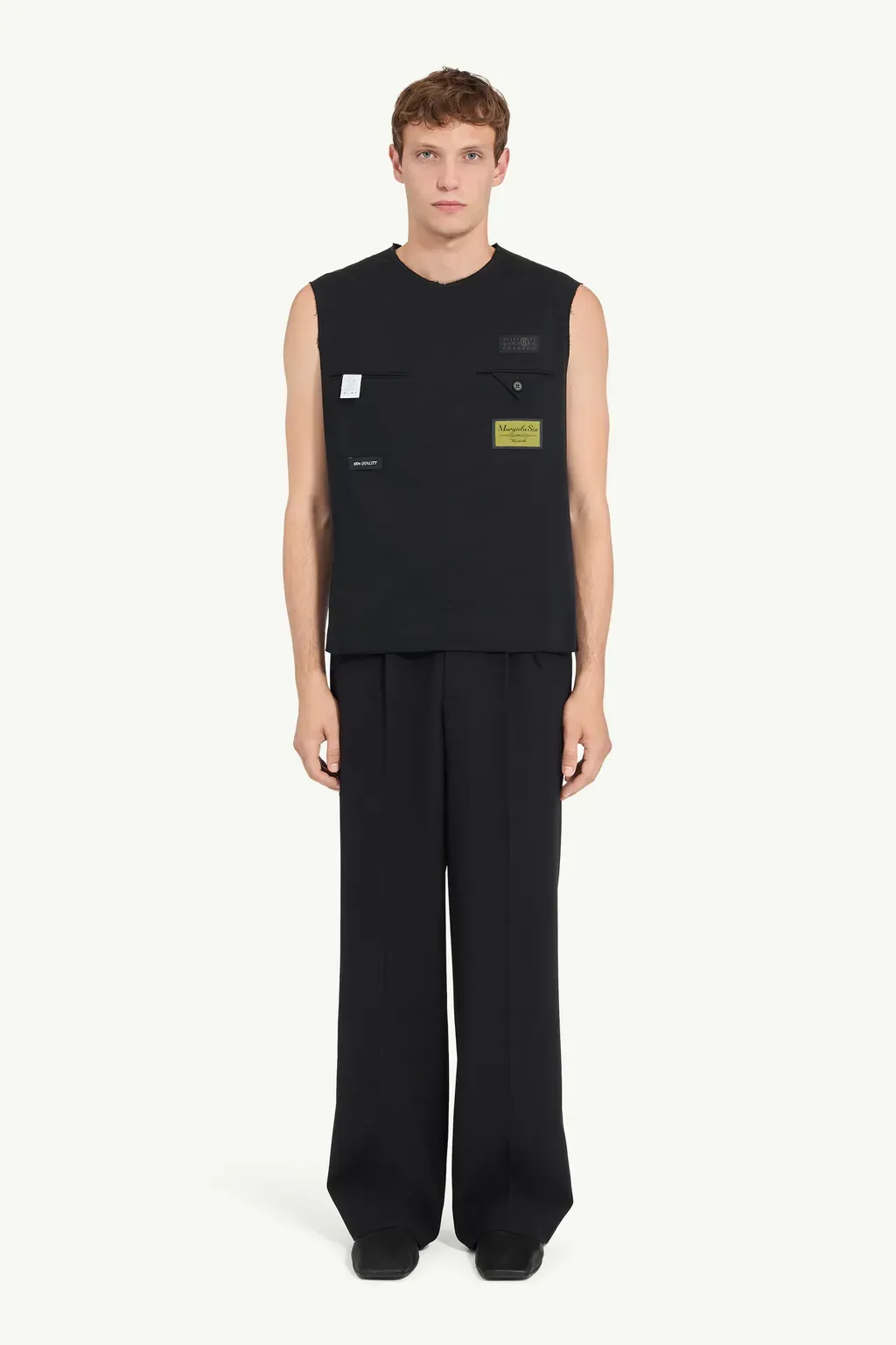 Reversed Sleeveless Shirt
