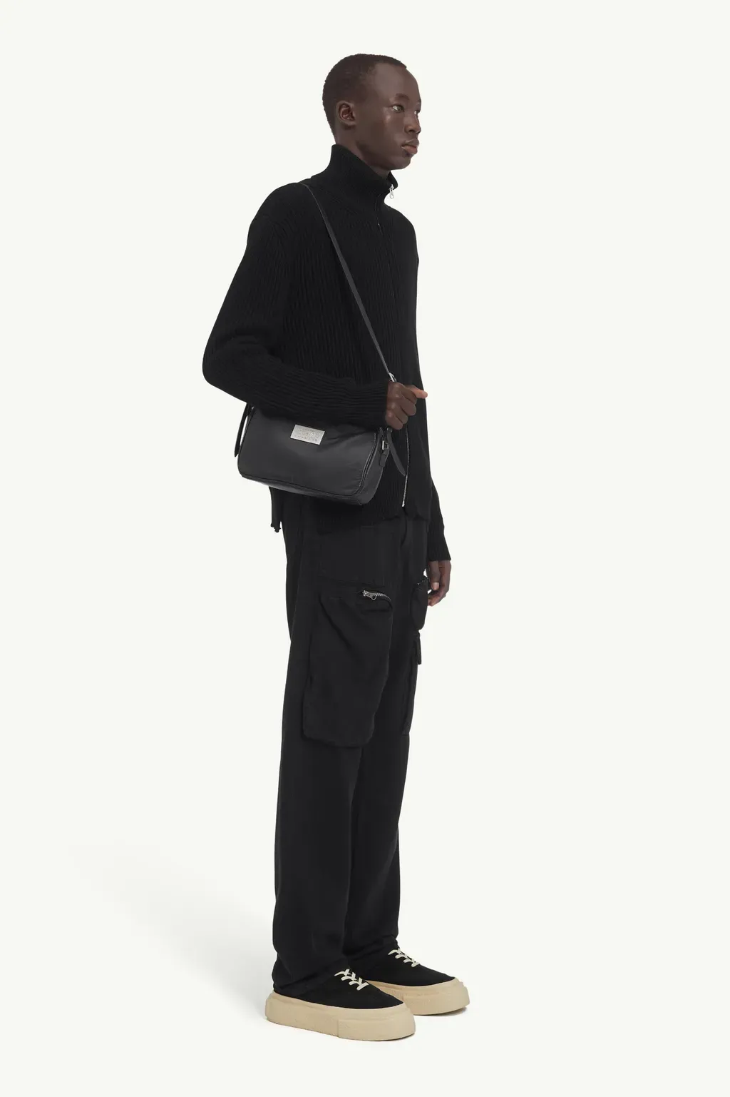 Ribbed Knit Sportsjacket