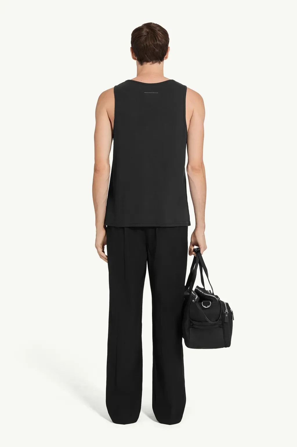 Ribbed Jersey Tank Top