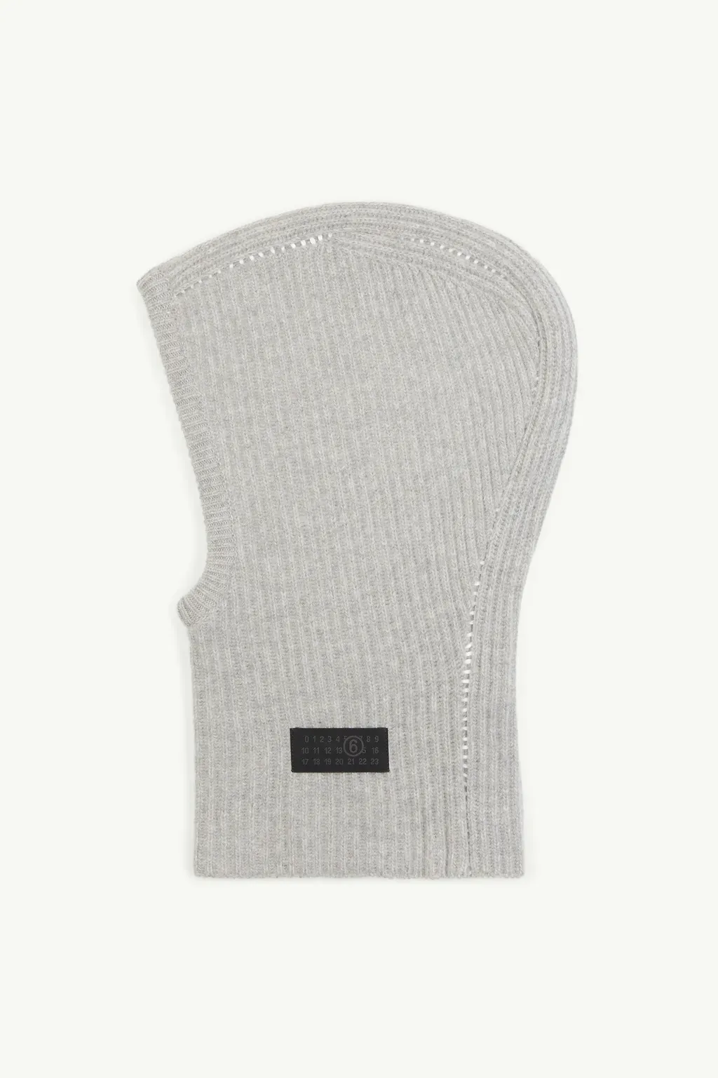 Ribbed Wool Balaclava