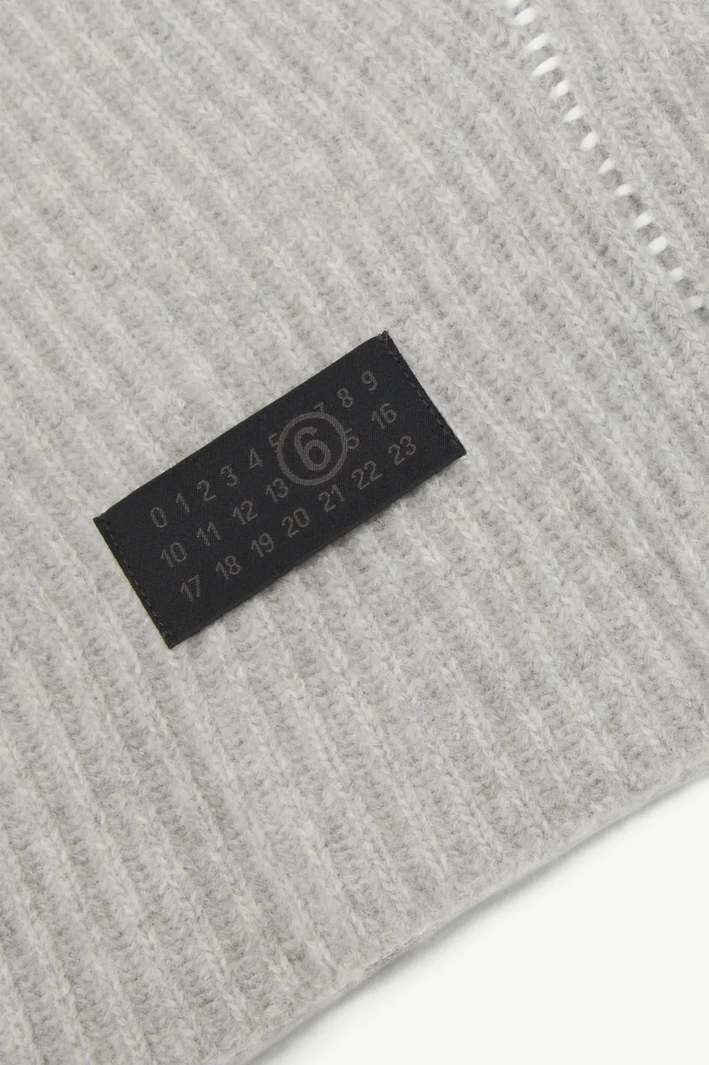 Ribbed Wool Balaclava