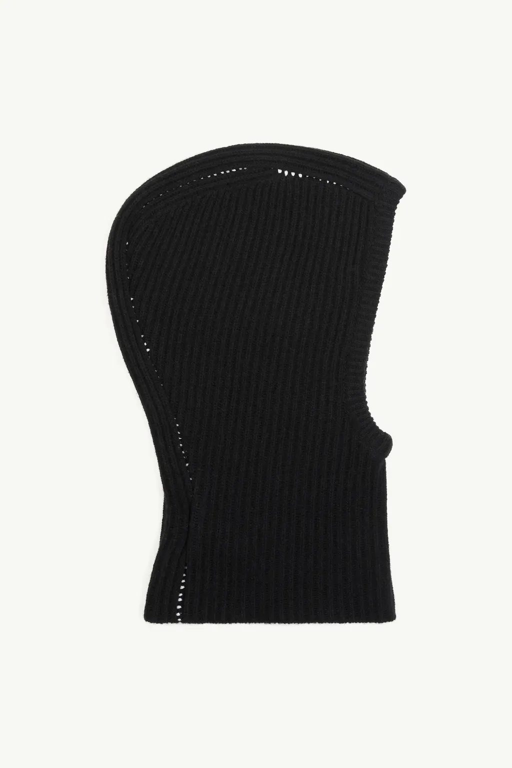 Ribbed Wool Balaclava