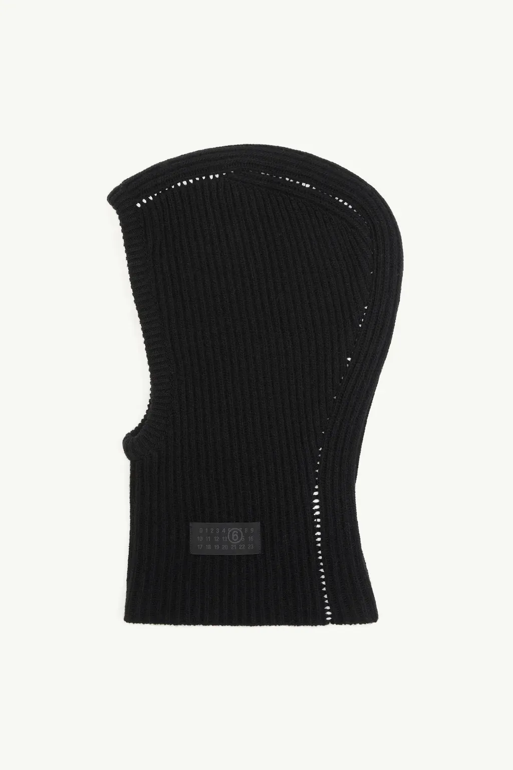 Ribbed Wool Balaclava