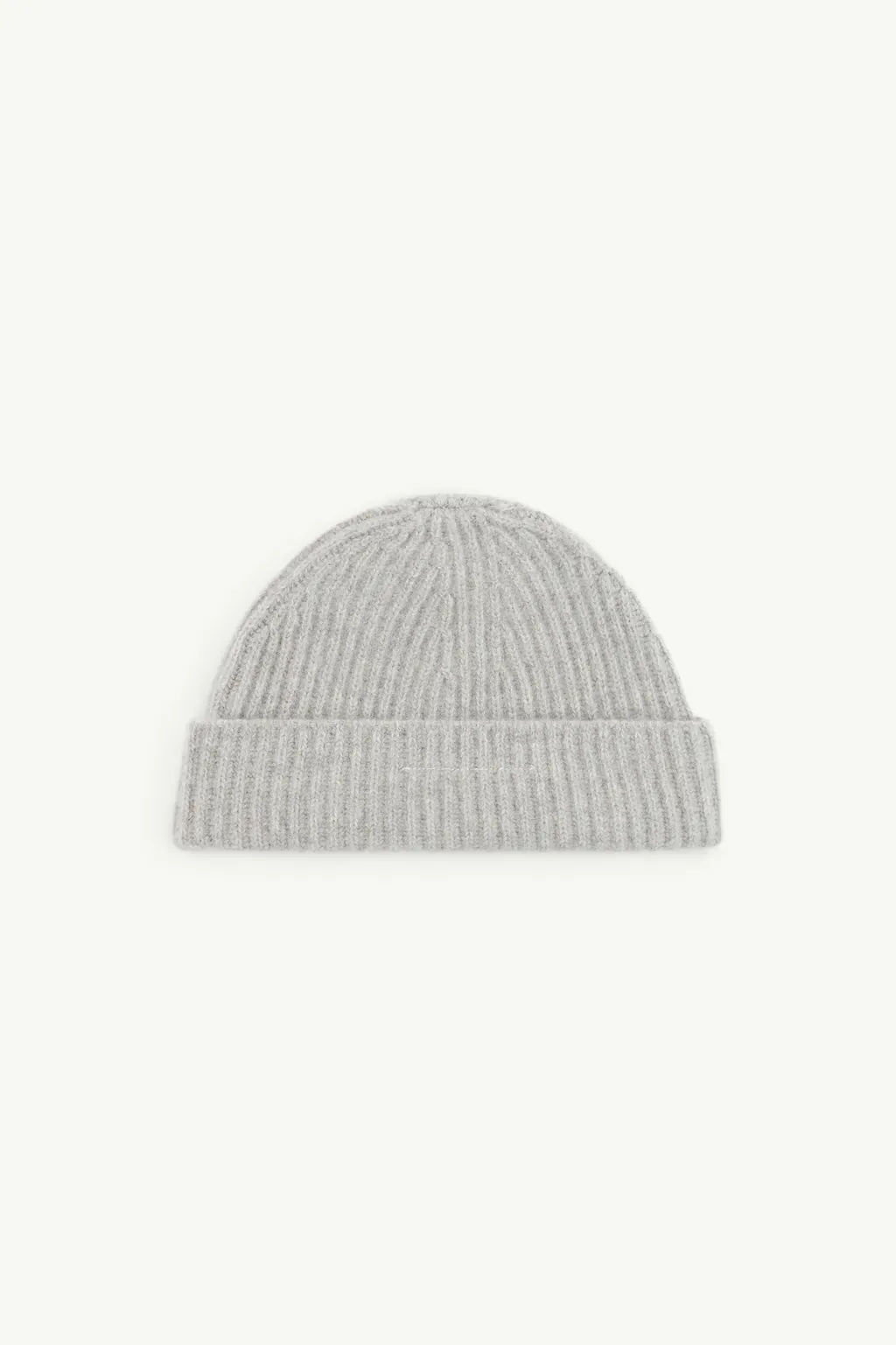 Ribbed Wool Beanie