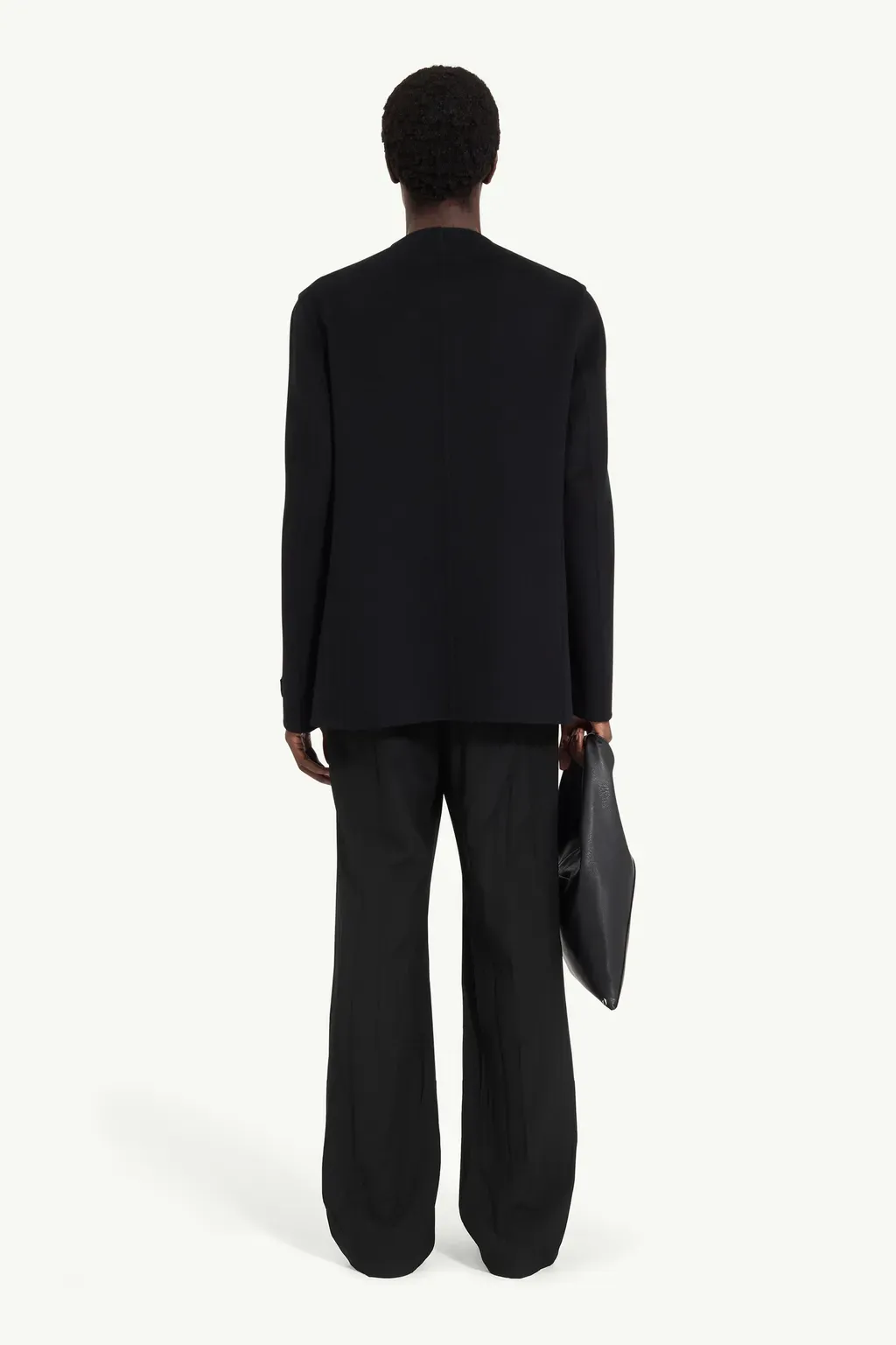 Single-Breasted Wool Jacket