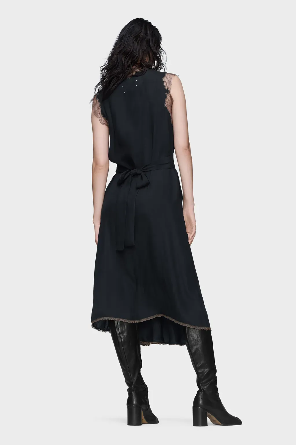 Silk Midi Dress