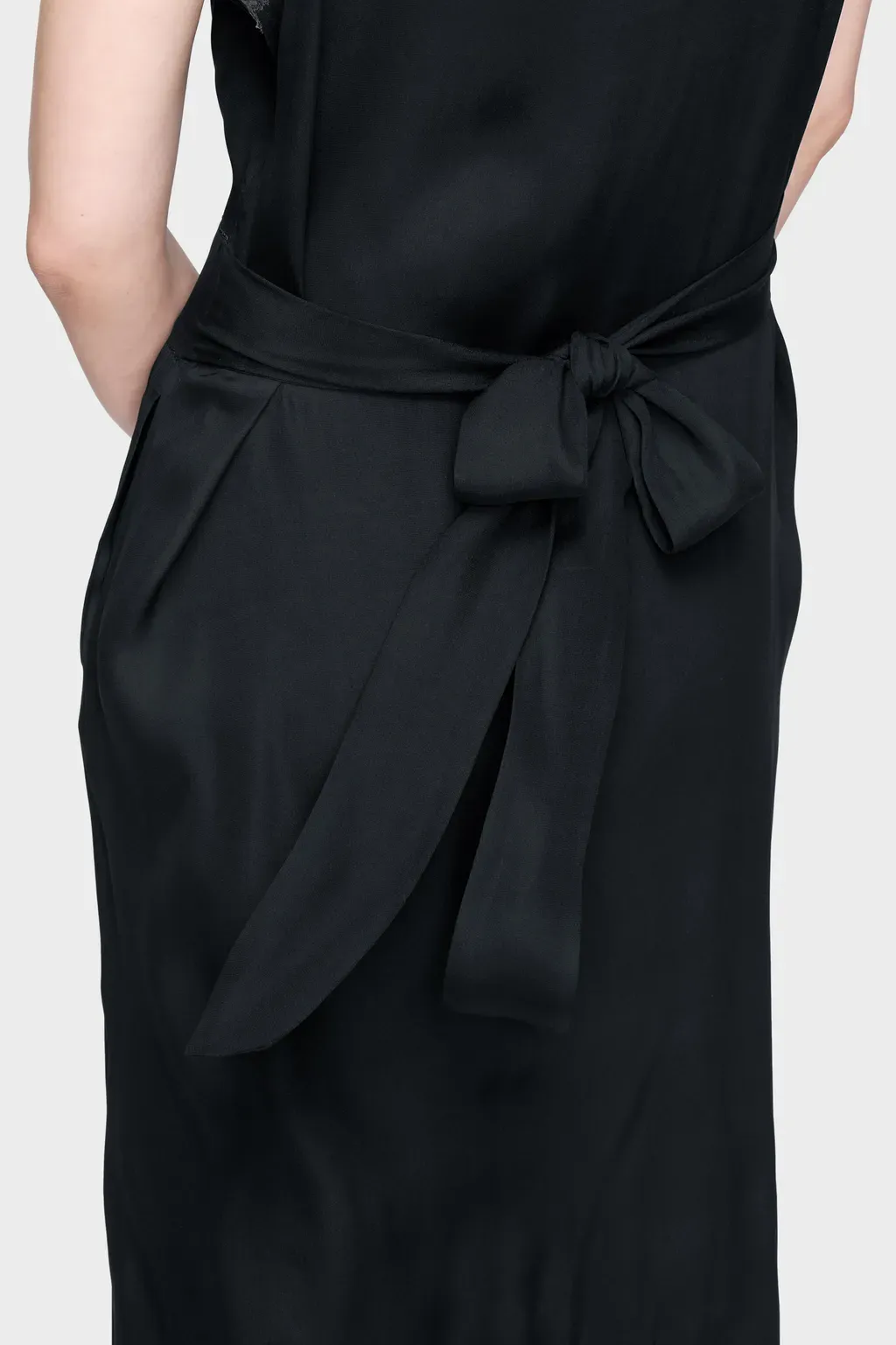 Silk Midi Dress