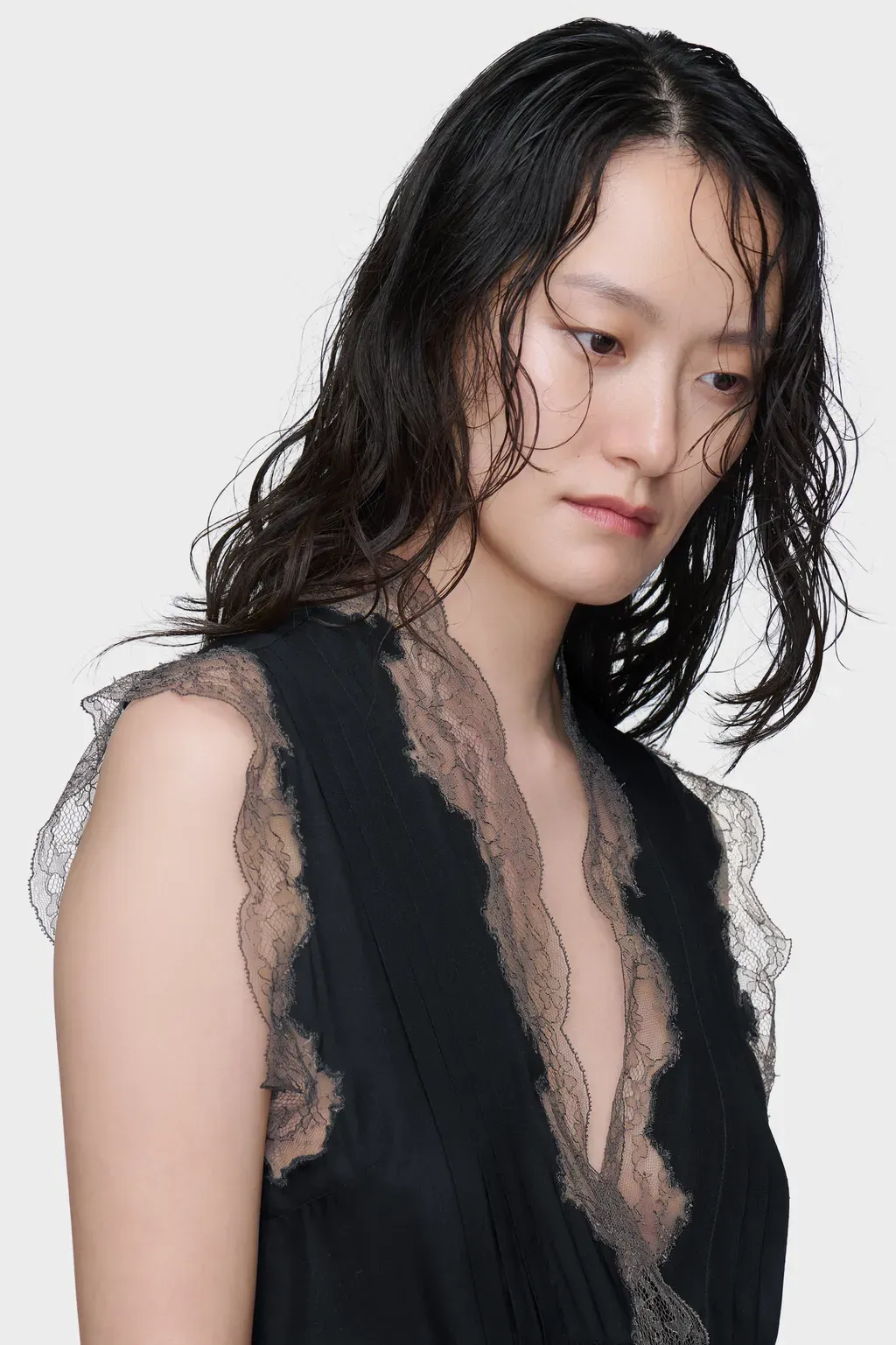 Silk Midi Dress