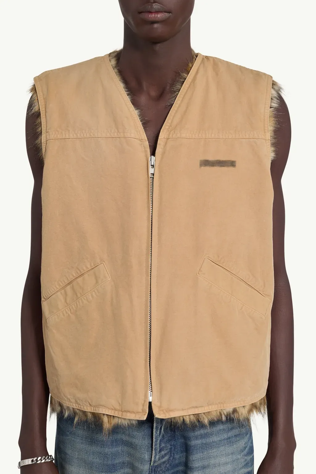 Sleeveless Jacket