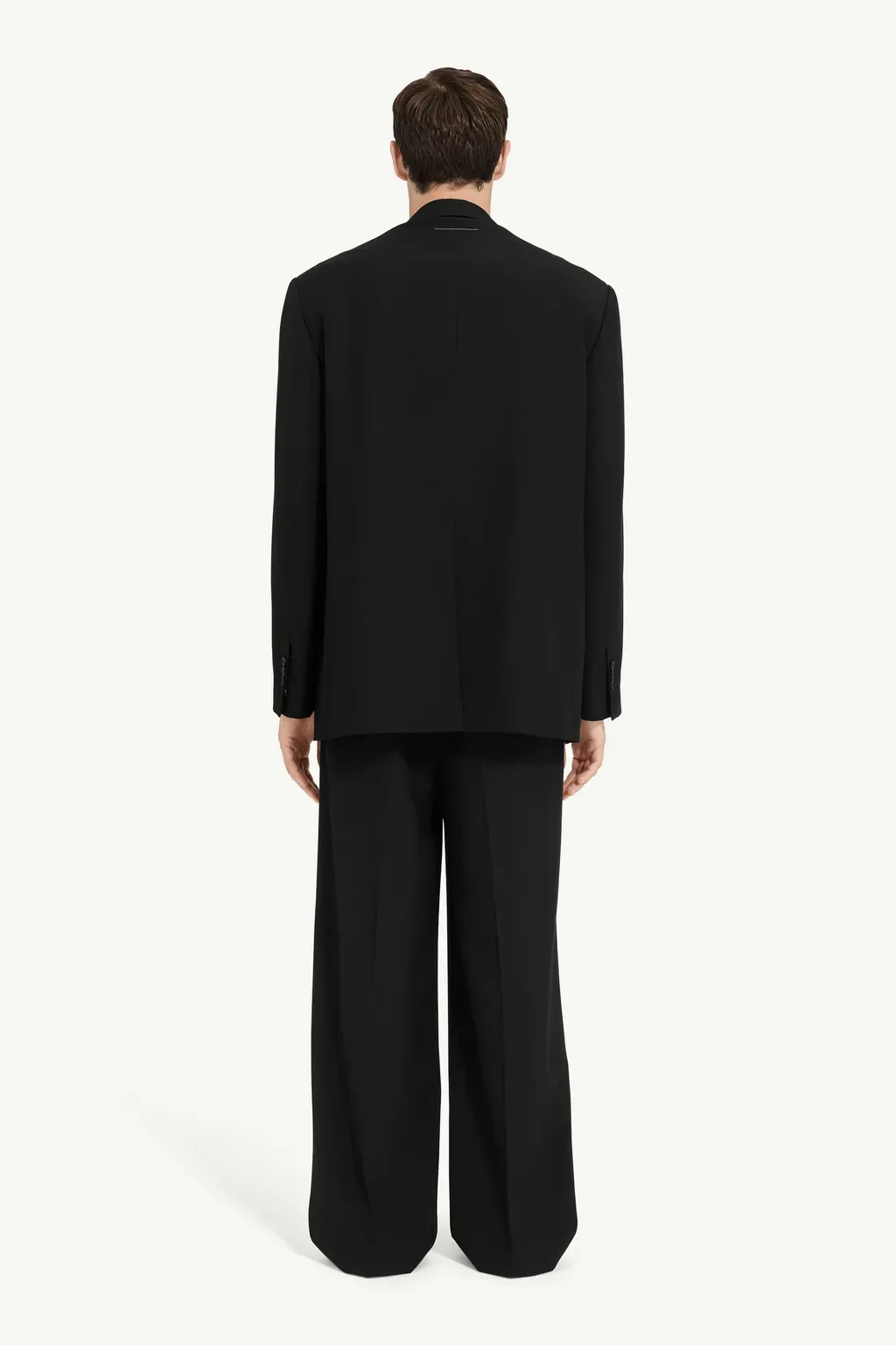 Stapled Wool-Blend Jacket