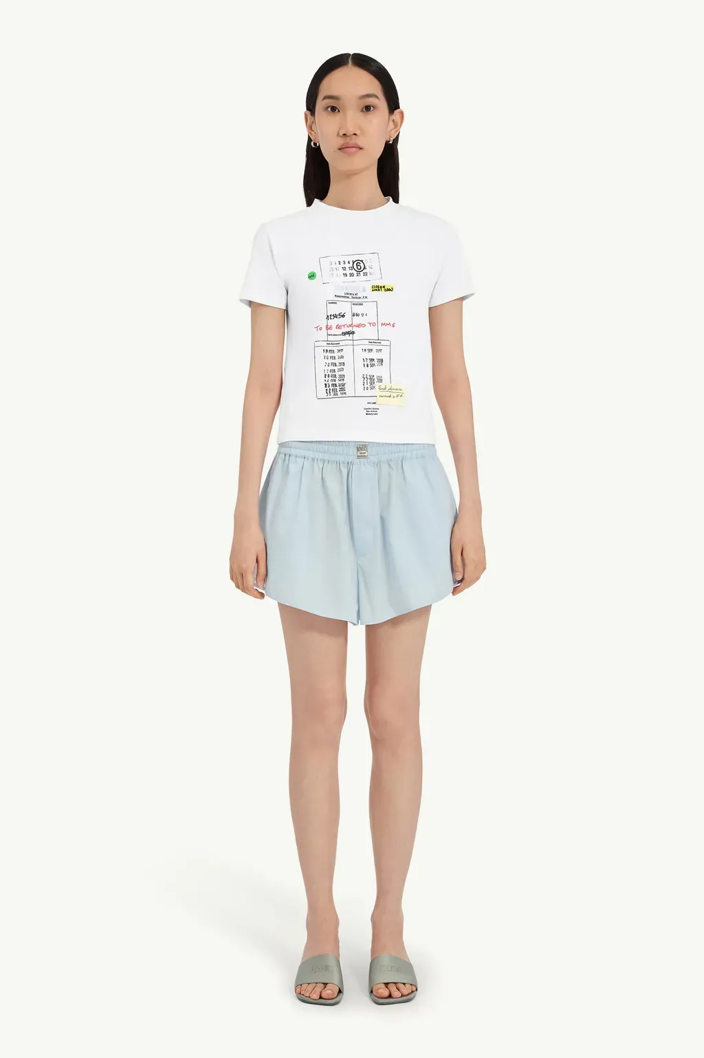 Stamp Print T-Shirt