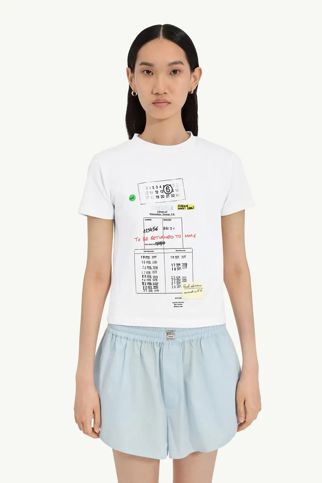 Stamp Print T-Shirt