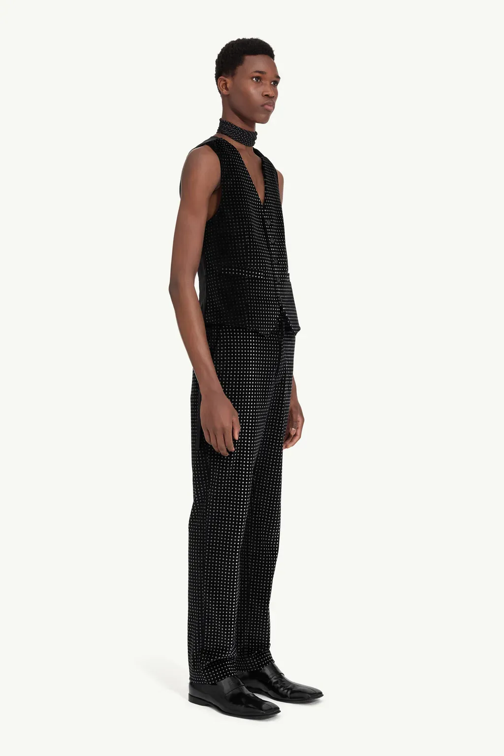 Star Velvet Waistcoat