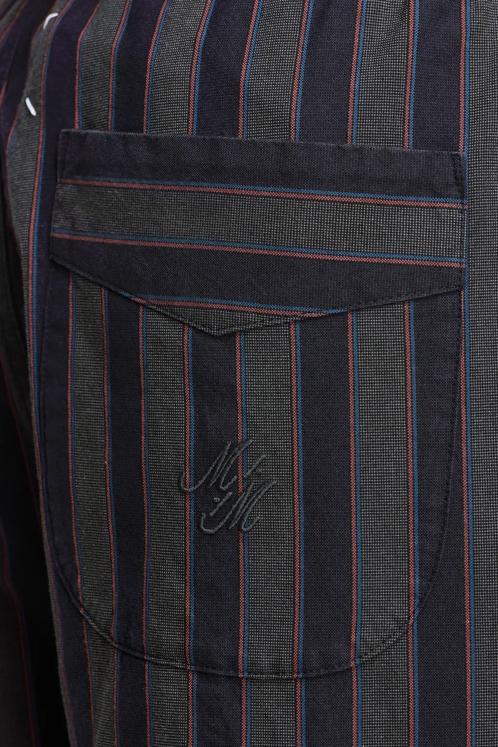 Striped Pyjama Cotton Trousers