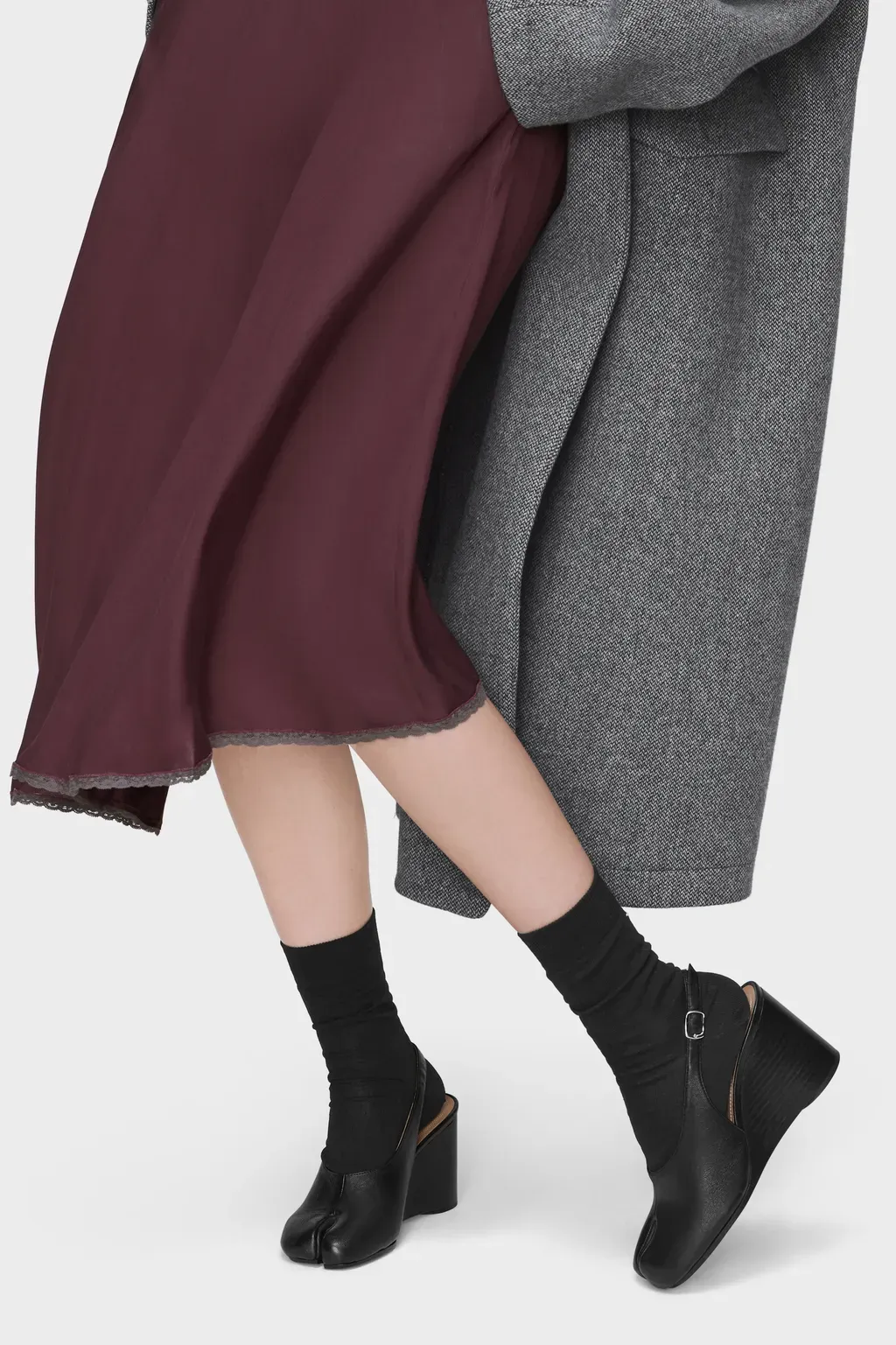 Tabi Wedge Slingback