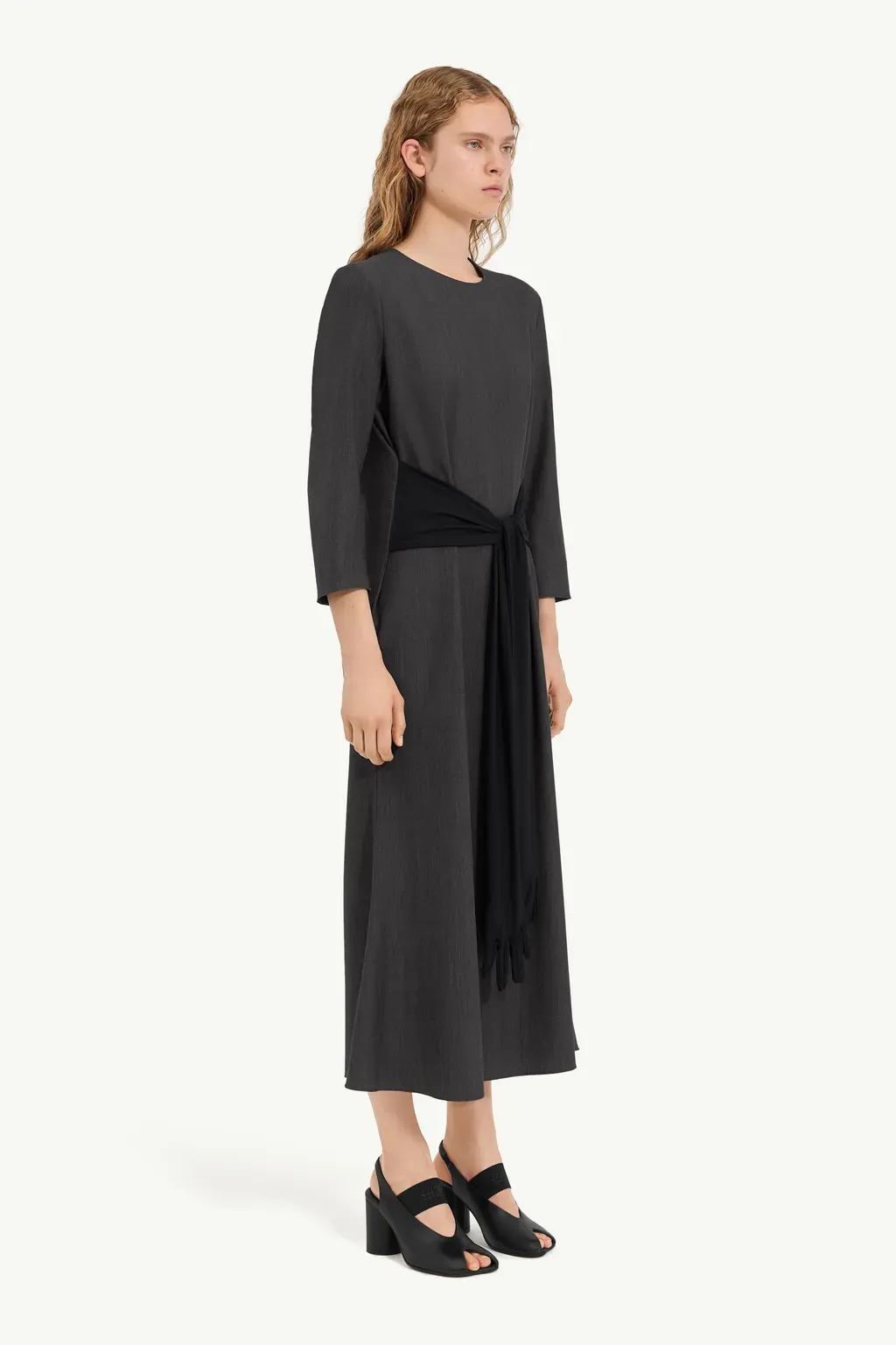 Tailored Dress With Gloves