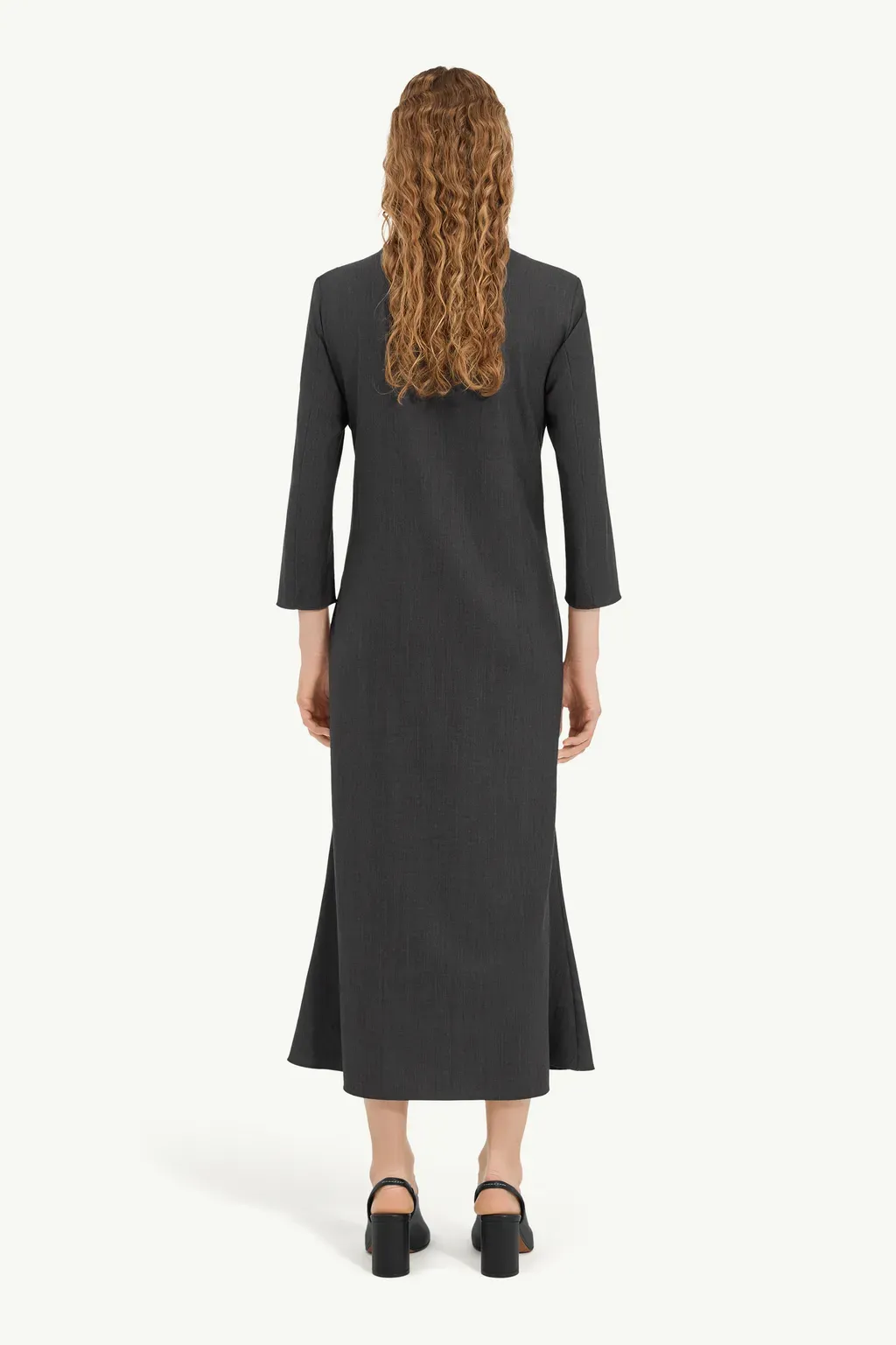 Tailored Dress With Gloves