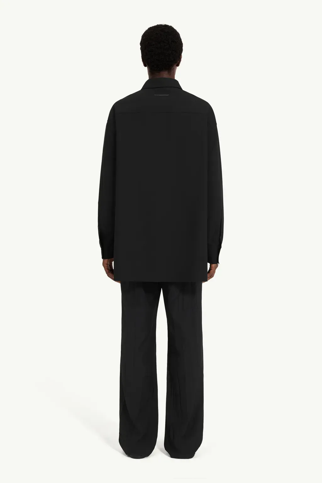 Tailored Wool-Blend Shirt