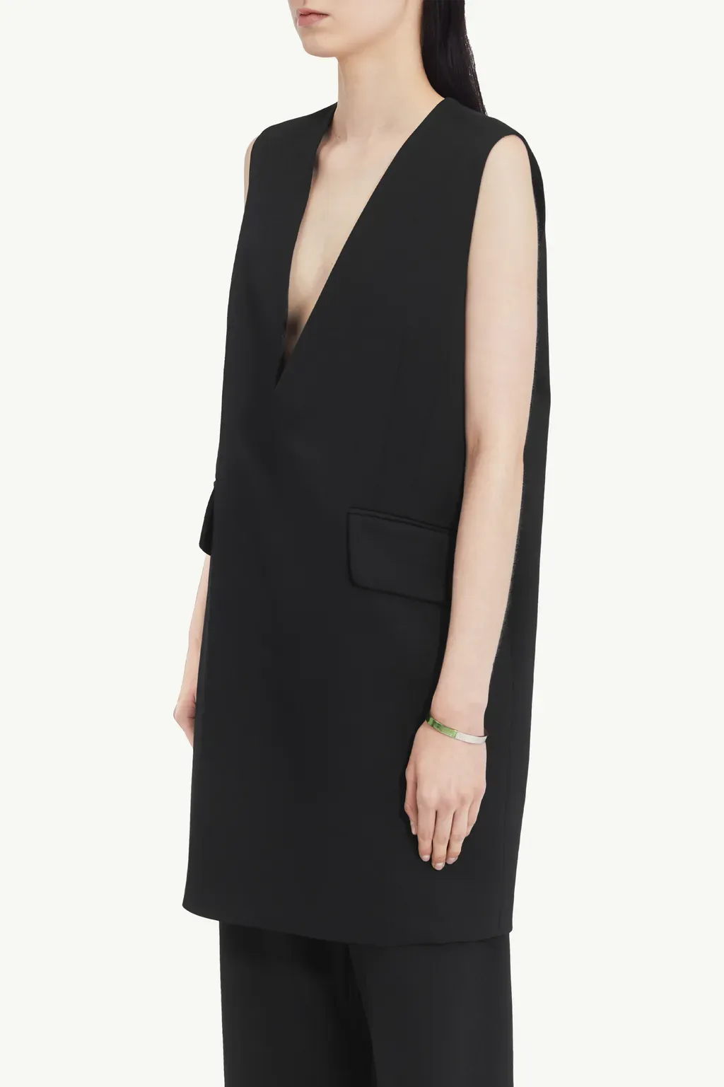 Tailoring Wool Mini Dress