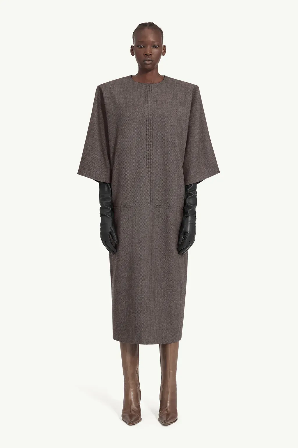 Tweed Midi Dress