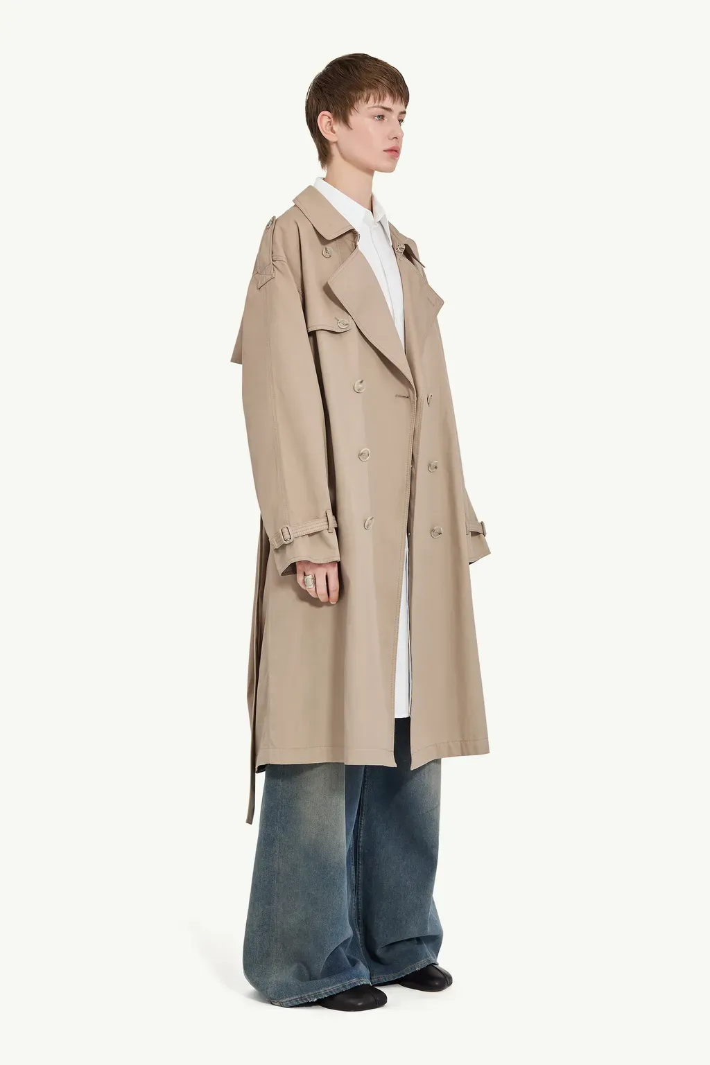 Twist Trench Coat