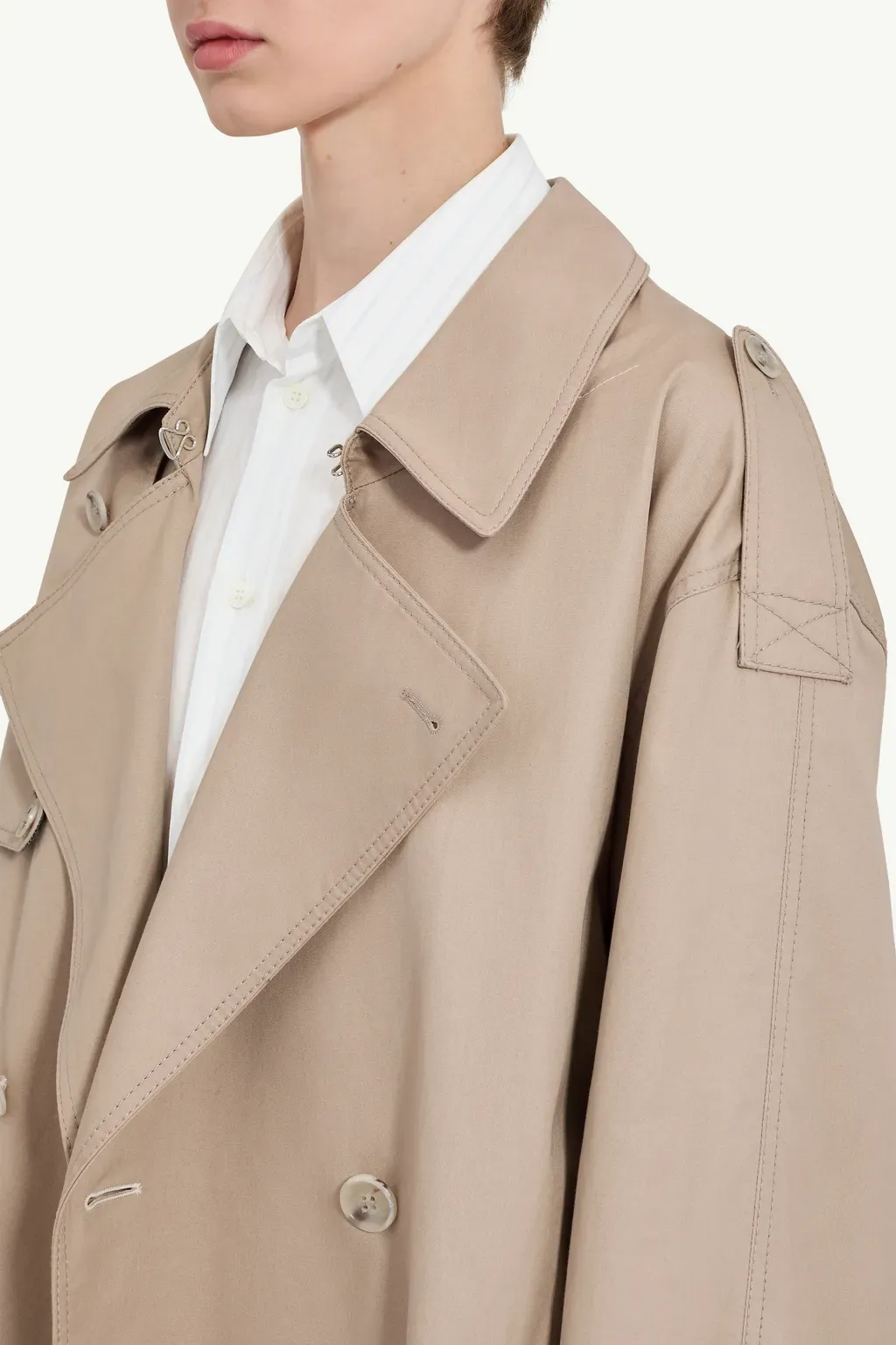 Twist Trench Coat