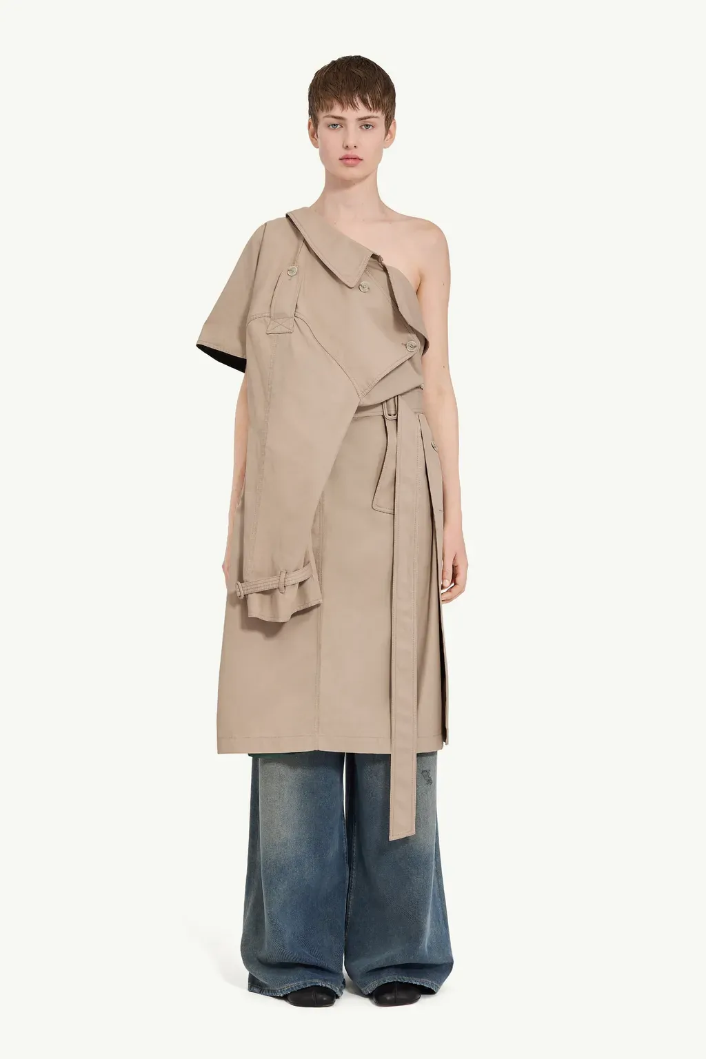 Twist Trench Coat
