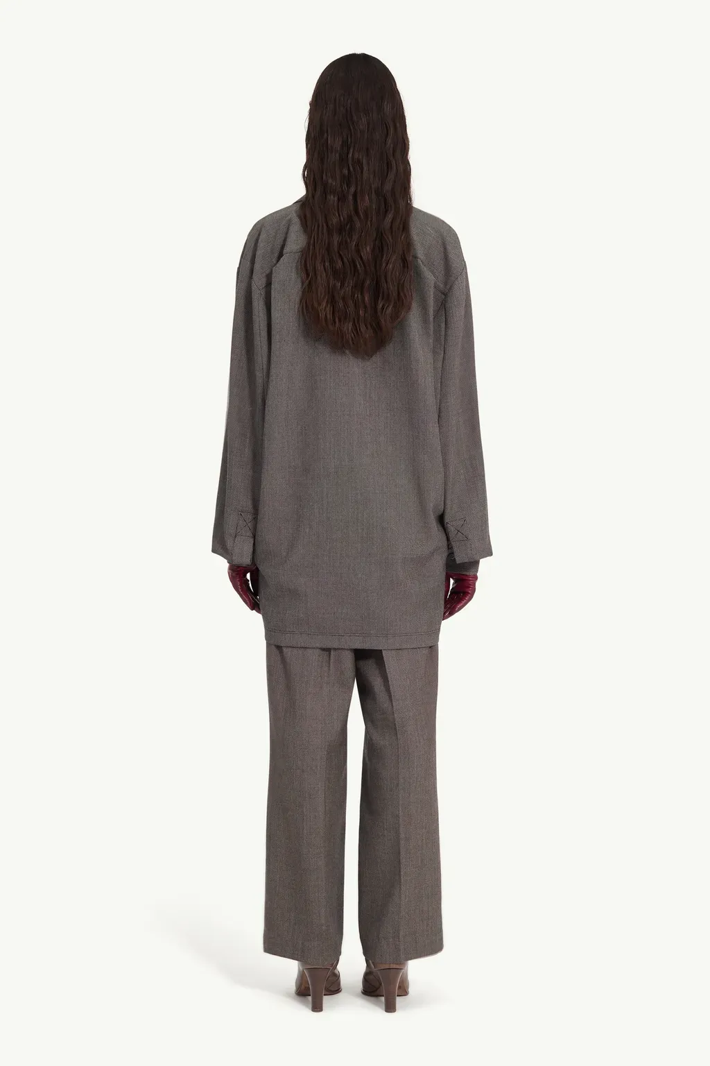 Tweed Shirt Dress