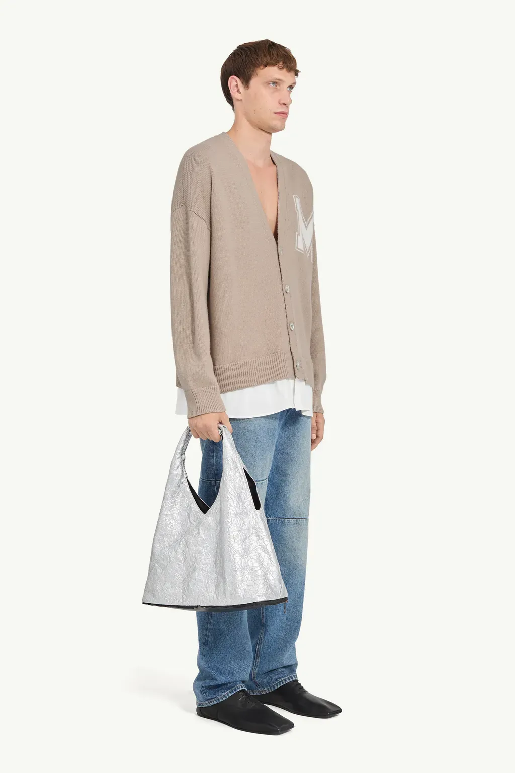 Two-In-One Knit Cardigan